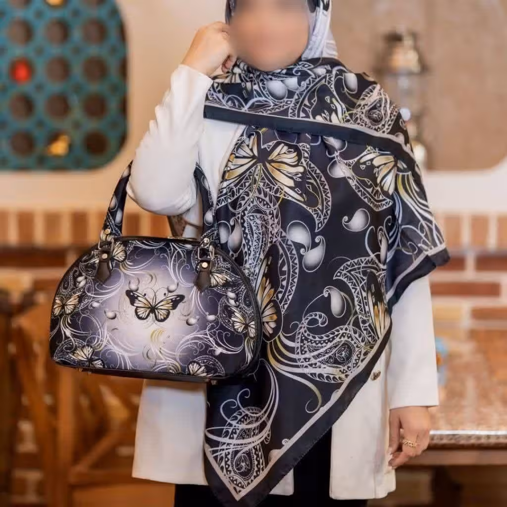 ست کیف و روسری زنانه 