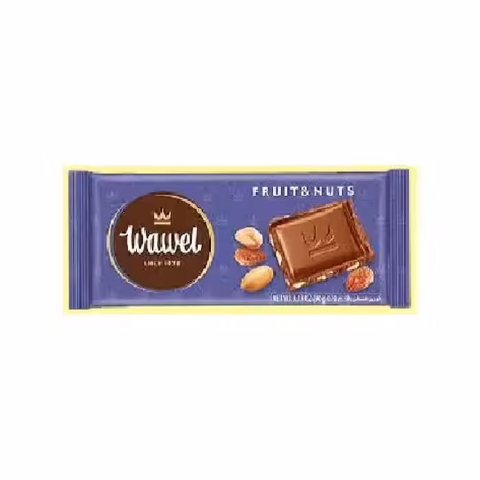 شکلات با مغز میوه و آجیل واول Wawel