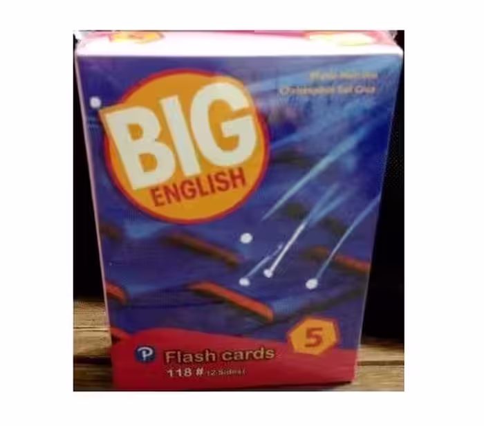 Big English 5 Flash Cards (فلش کارت) بیگ انگلیش 5