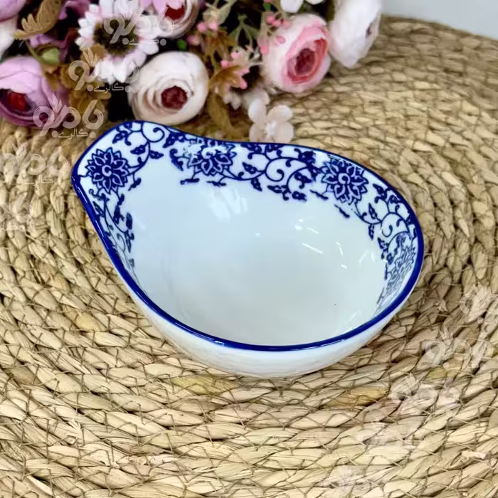ژاپنی آبی پیاله تک دسته اشکی str 354