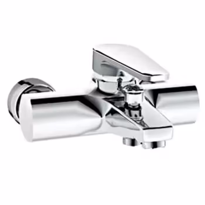 شیر حمام شودر مدل لیون کروم