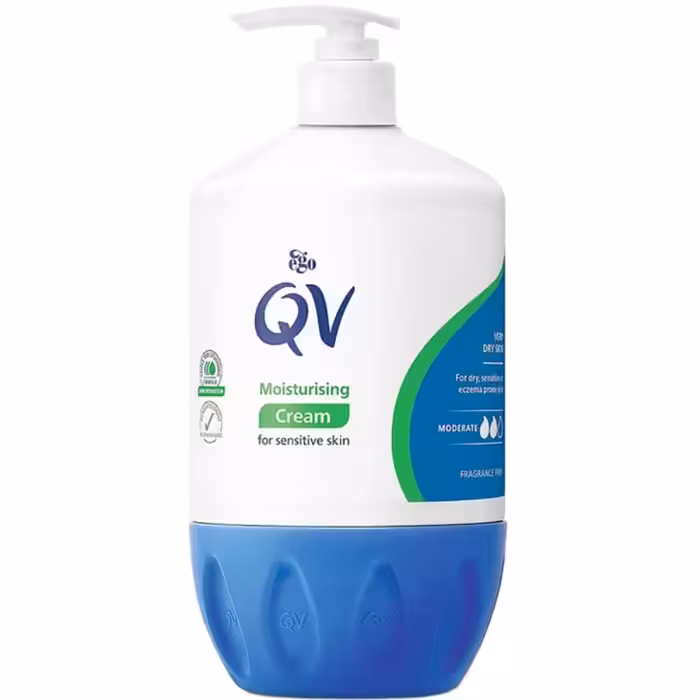 کرم مرطوب کننده پمپی کیووی پوست خشک 500 گرم