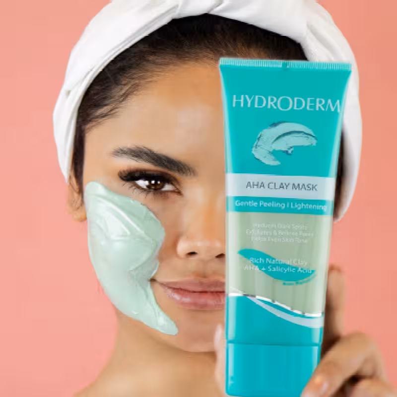 ماسک رسی هیدرودرم لایه بردار ملایم و روشن کننده پوست 