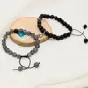 دستبند دلنار گالری مدل مگنتی مجموعه 2 عددی