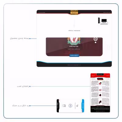 برچسب پوششی ماهوت مدل Liverpool مناسب برای تبلت سامسونگ Galaxy Tab A 10.1 2016 T580