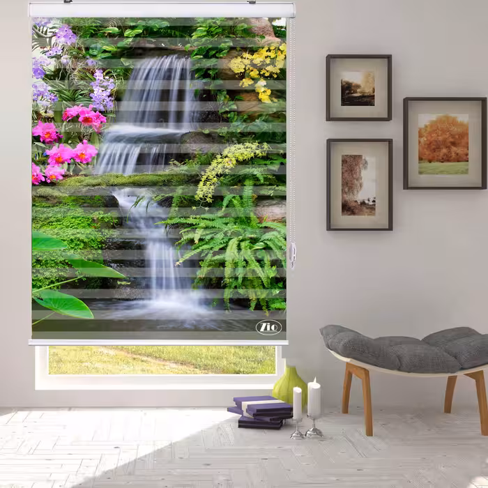  پرده زبرا زیو مدل L5050 سایز 100x200 سانتی متر