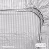 ملحفه آدنو مدل راه راه کد MB01 دونفره سایز 160x200 سانتی متر 