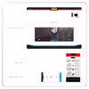 برچسب پوششی ماهوت مدل Atletico de Madrid مناسب برای تبلت سامسونگ Galaxy Tab S2 9.7 2016 T819N