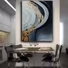 تابلو نقاشی ورق طلا طرح موج دکوراتیو برجسته کد 400
