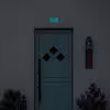 چراغ دیواری نئون دیزاین طرح Exit