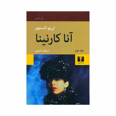 کتاب آنا کارنینا اثر لی یو تالستوی انتشارات نیلوفر 2 جلدی