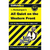 کتاب All Quiet on the Western Front  اثر Erich Maria Remarque and Susan Van Kirk انتشارات CliffsNotes