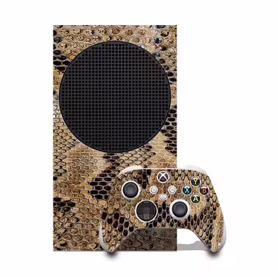 برچسب کنسول بازی Xbox series s توییجین وموییجین مدل Snake 03 مجموعه 4 عددی