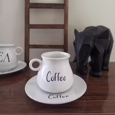 فنجان و نعلبکی مدل 10