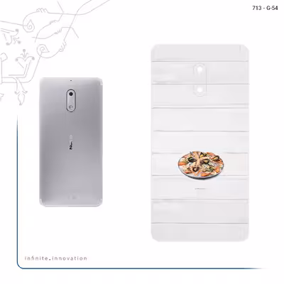 برچسب پوششی ماهوت مدل Seafood مناسب برای گوشی موبایل نوکیا 6