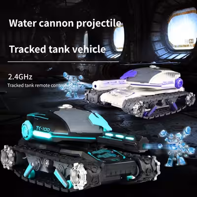 تانک بازی کنترلی مدل تیرپرتابی ژله ای کد HD5000