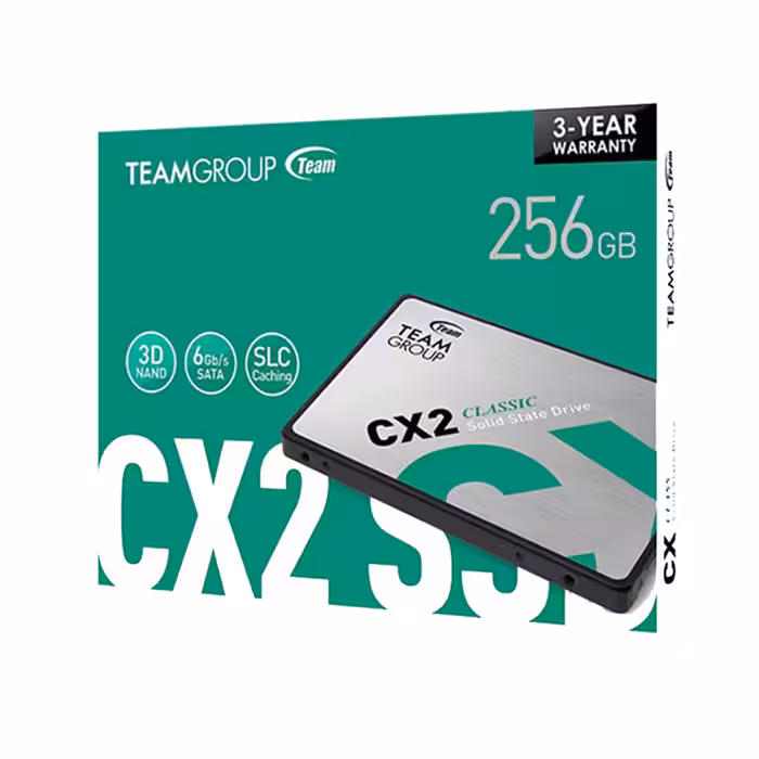 اس اس دی اینترنال تیم گروپ مدل cx2 256 ظرفیت 256 گیگابایت