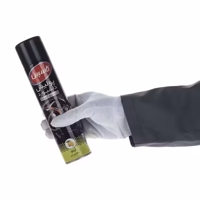 اسپری داشبورد خودرو کاسپین مدل Lemon &amp; Mountain حجم 300 میلی لیتر مجموعه 2 عددی