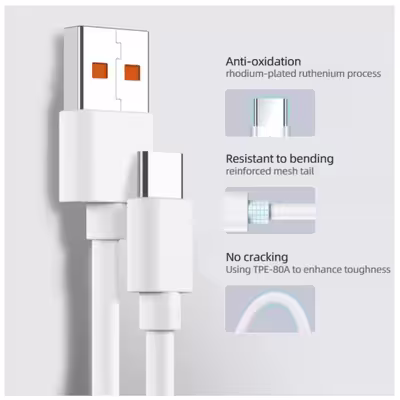 کابل تبدیل USB به USB-C  مدل SJX-14ZM طول 1 متر 