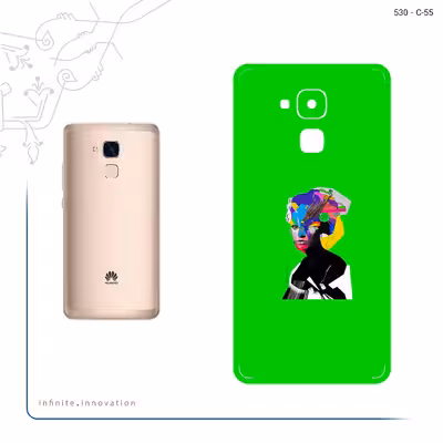 برچسب پوششی ماهوت مدل Collage of Women Portrait 3 مناسب برای گوشی موبایل هوآوی Gt3