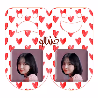 پیکسل خندالو مدل لیسا بلک پینک کد 14261 به همراه مگنت