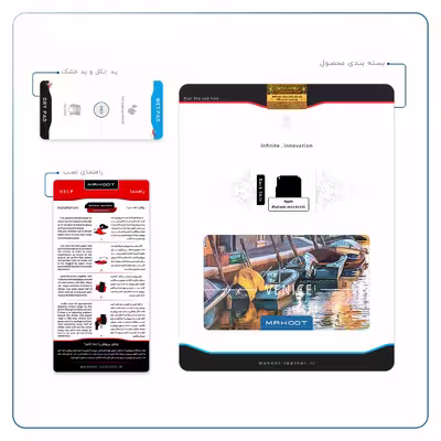 برچسب پوششی ماهوت مدل Venice City مناسب برای تبلت اپل iPad mini 2012 A1455