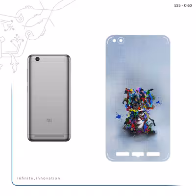 برچسب پوششی ماهوت مدل Collage of surreal Portrait of Women 4 مناسب برای گوشی موبایل شیائومی Redmi 5A