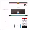 برچسب پوششی ماهوت مدل Dark-Gold-Stripes-Wood مناسب برای تبلت مایکروسافت Surface Pro 4 2015