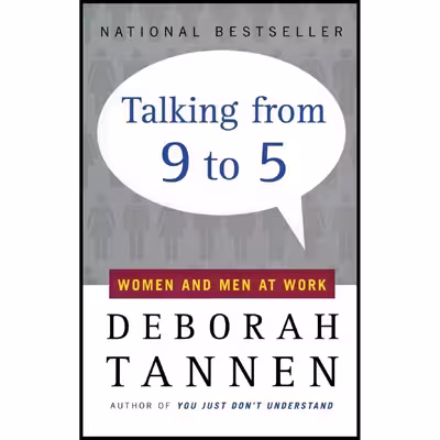کتاب Talking from 9 to 5 اثر Deborah Tannen انتشارات تازه ها