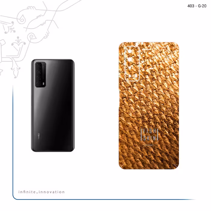 برچسب پوششی ماهوت مدل Fish Skin مناسب برای گوشی موبایل هوآوی Y7a