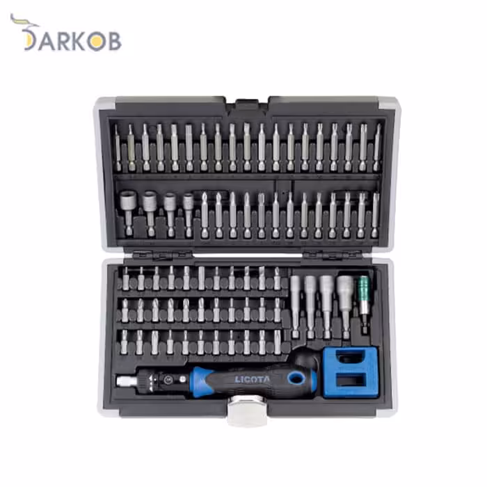 ست پیچ گوشتی تاشو 76 عددی لیکوتا مدل ABD-72001