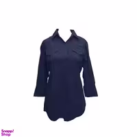 شومیز داکرون سپیدار کد 0056 رنگ کله غازی