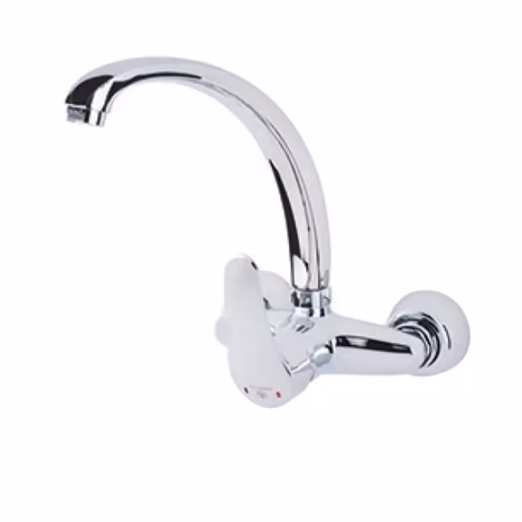 شیر سینک دیواری قهرمان مدل اسپانیایی