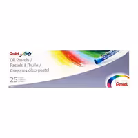 پاستل روغنی پنتل 25 رنگ pentel pastel
