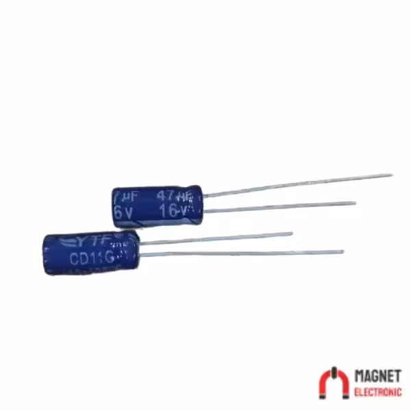 47UF 16V خازن الکترولیت