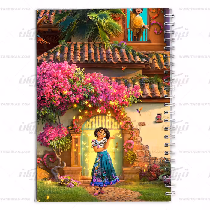 دفتر مشق کارتون افسون