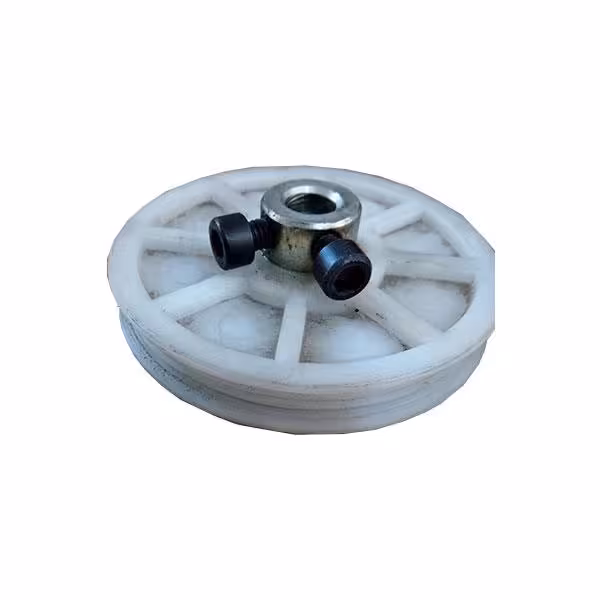 پولی تسمه شیاری (J) قطر 80 شفت 10 میلیمتر