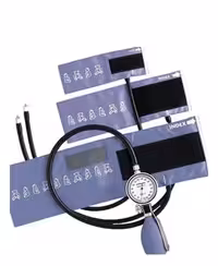 فشارسنج عقربه ای با سه کاف قابل تعویض کودک اطفال نوزاد ریشتر مدل Riester Hand Sphygmomanometer Model 1440