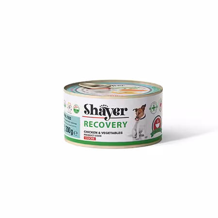 کنسرو ریکاوری سگ طعم مرغ و سیزیجات