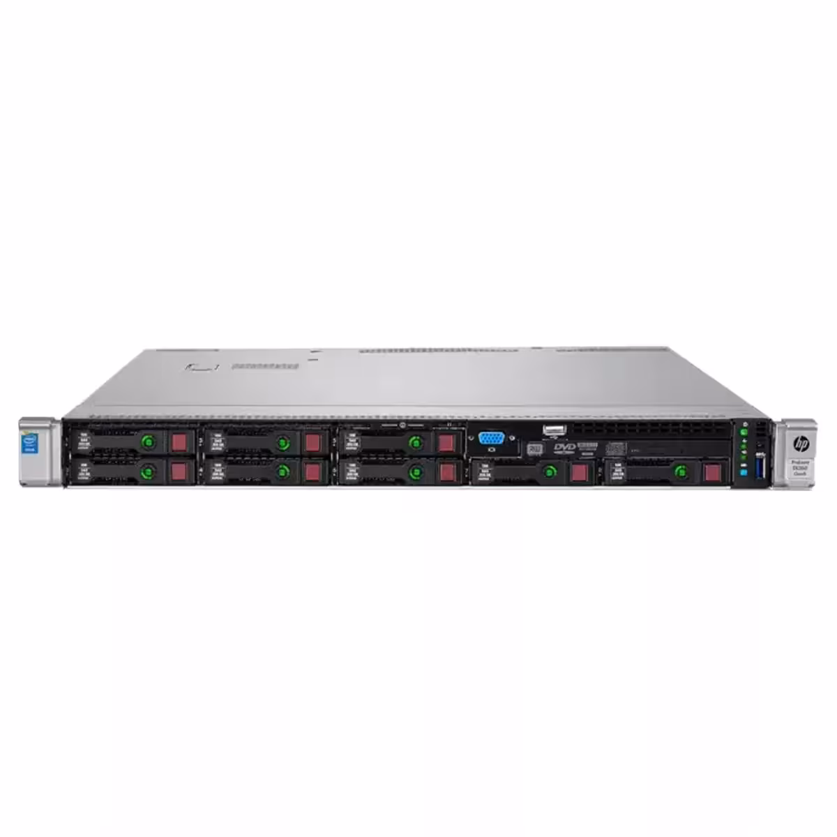 سرور استوک اچ پی مدل HP ProLiant DL360 Gen9 8SFF 2xXeon E5-2620 v3 32GB