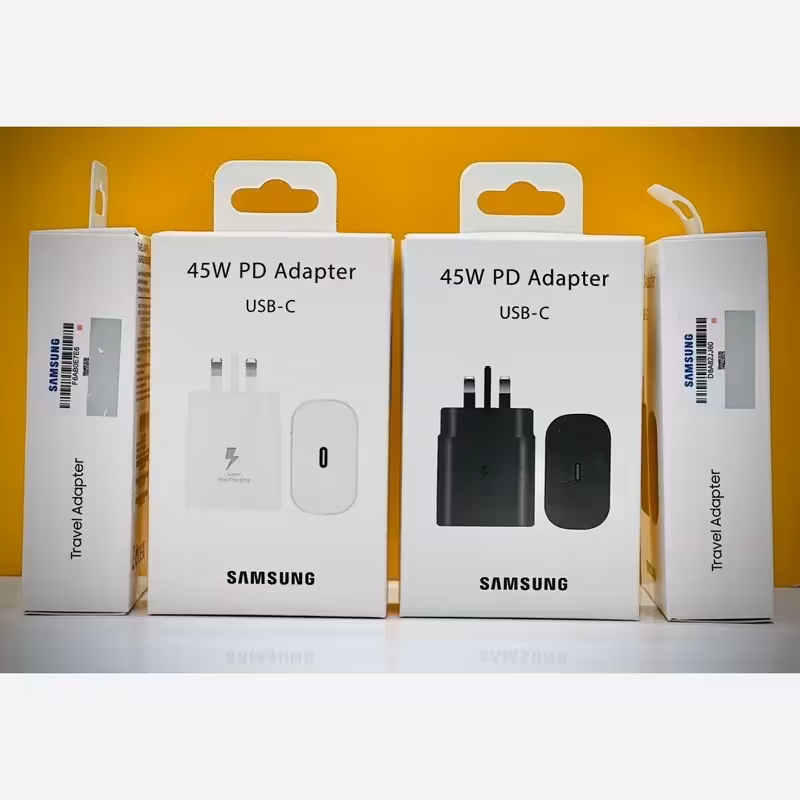 کله شارژ اصلی 45 وات ویتنامی فست شارژ اورجینال در دو رنگ سفید و مشکی