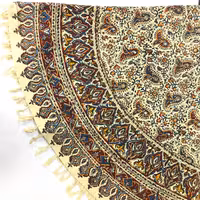 رومیزی قلمکار گرد قطر 150 سانت