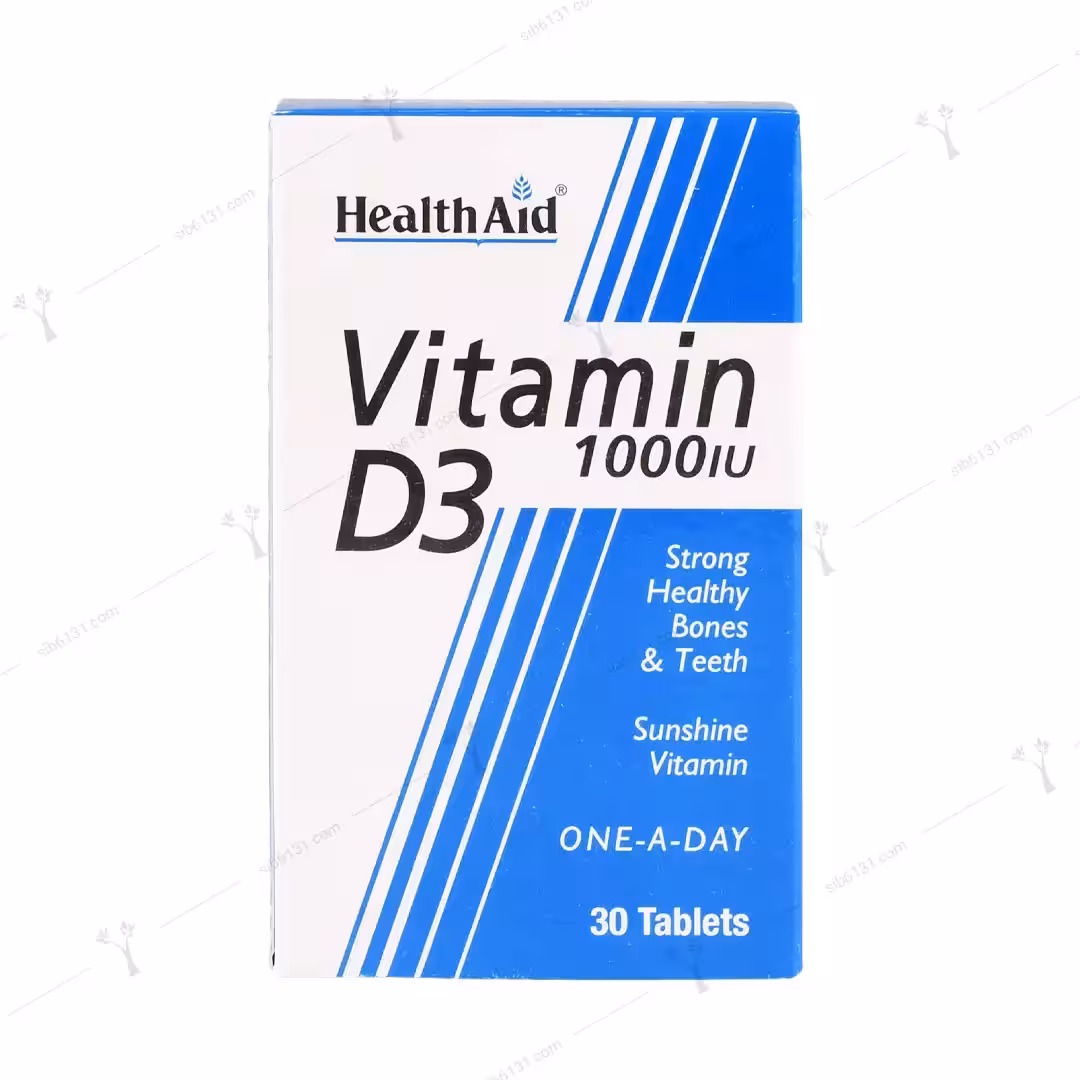 قرص ویتامین D3 1000 هلث اید 30 عددی