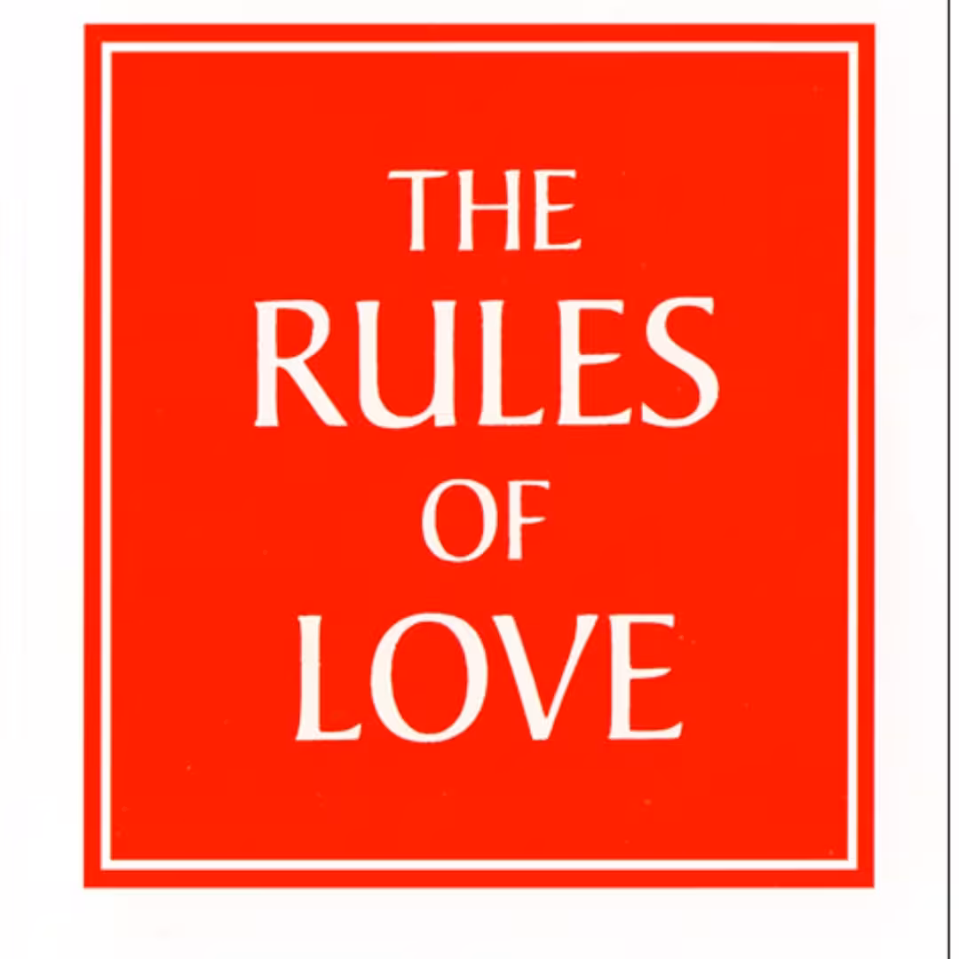 the Rules of Love  قوانین عشق