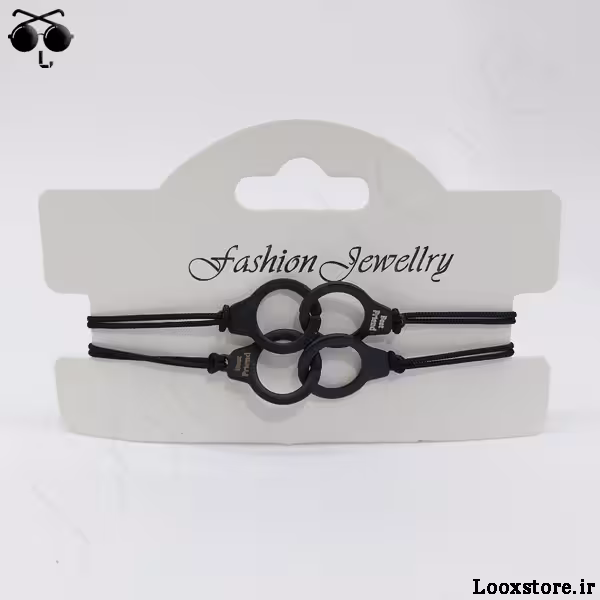 دستبند ست کاپلی طرح دستبند پلیسی