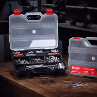 جعبه ابزار پلاستیکی اورگانایزر 12 اینچ