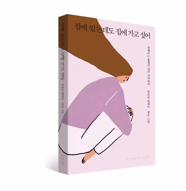 کتاب رمان کره ای من می خواهم به خانه برگردم حتی اگر در خانه هستم 집에 있는데도 집에 가고 싶어