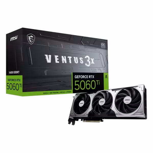 کارت گرافیک ام اس آی مدل MSI RTX 5060 Ti 16G VENTUS 3X OC