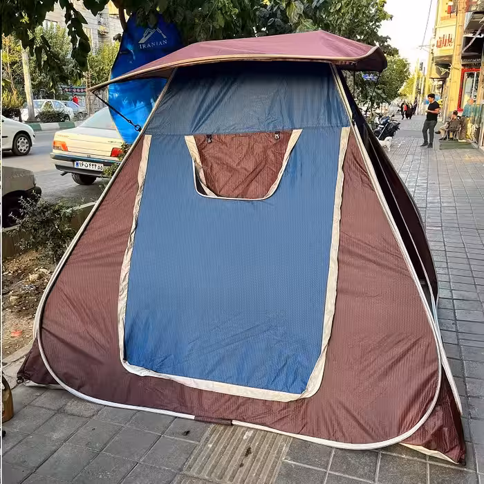 چادر مسافرتی 8نفره مکعبی ضداب