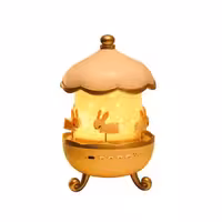 چراغ خواب چرخ و فلکی اسپیکر دار مدل WH-E11